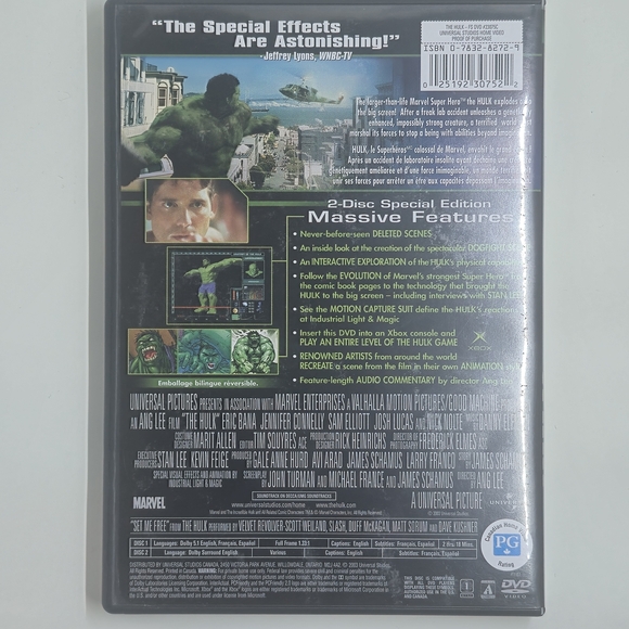 Hulk (2-Disc Special Edition) - Picture 2 of 2